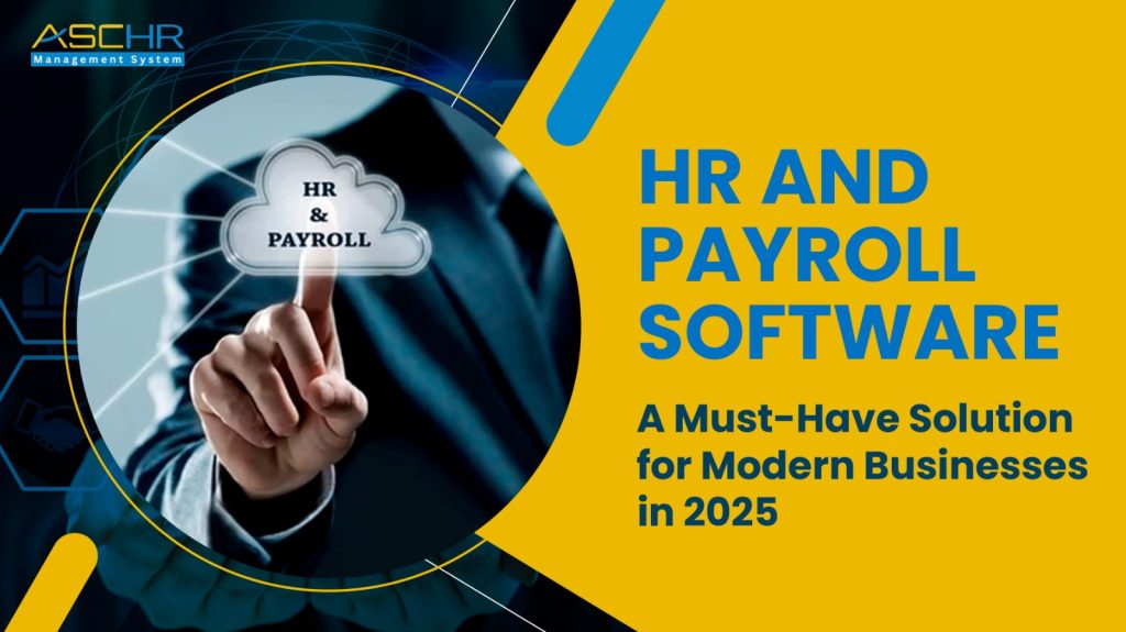 HR and payroll software